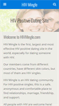 Mobile Screenshot of hivmingle.com